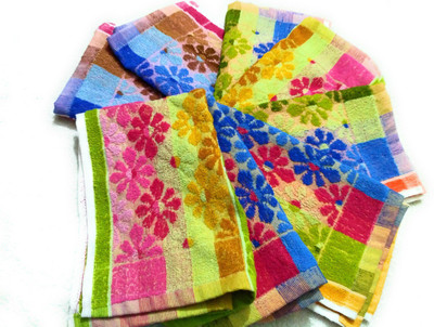 Cotton colors RNB_SLKY_037 Multicolor Cloth Napkins(8 Sheets)