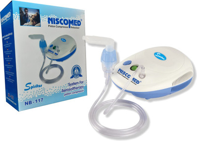 NISCOMED Professional Series Piston Nebulizer(White)