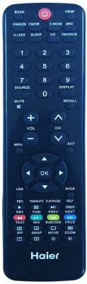 ZEDDY Remote Compatible for HAIER LED LCD TV Remote Haier Remote Controller(Black)