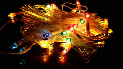 Ascension 24 LEDs 4 m Multicolor Steady String Rice Lights(Pack of 10)