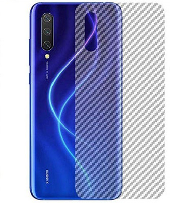 ELEF Back Screen Guard for Ultra Thin Slim Fit transparent 3D Carbon Fiber Skin Back Guard Protector for Vivo Z1X - (Transparent)(Pack of 1)