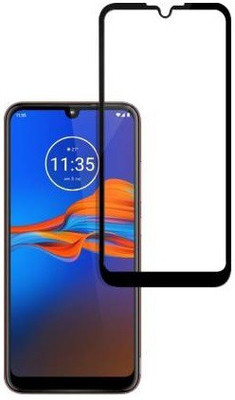 DSCASE Edge To Edge Tempered Glass for Motorola e6s(Pack of 1)