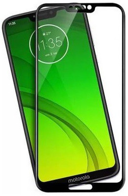 DSCASE Edge To Edge Tempered Glass for MOTO G7 POWER(Pack of 1)
