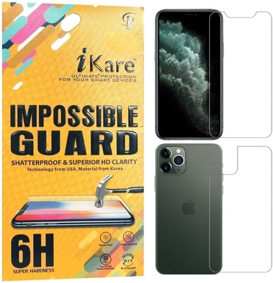 iKare Front and Back Screen Guard for Apple iPhone 11 Pro(Pack of 2)