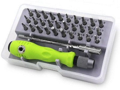 NMS TRADERS 32 in 1 Screw Driver Kit Set for Mobile Repairing Laptop Repairing Tool Opening Watch Electronic Mini Phone Opening Tools Screwdriver Bits Set with Magnetic Flexible Extension Rod (Set of 32) Combination Screwdriver Set(Pack of 32) NMS TRADERS 32 in 1 Screw Driver Kit Set for Mobile Repairing Laptop Repairing Tool Opening Watch Electronic Mini Phone Opening Tools Screwdriver Bits Set with Magnetic Flexible Extension Rod (Set of 32) Combination Screwdriver Set(Pack of 32)