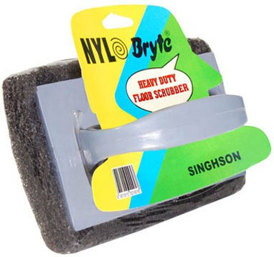 Nylobryte Heavy Floor Scrubber Pad Scrub Pad(Regular, Pack of 4)