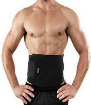 ABS New modal high Quality sweat slim belt for fat reducer 47 Slimming Belt(Black)