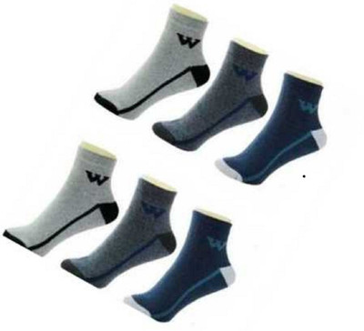 RAJAVI Women Color Block Ankle Length(Pack of 6)