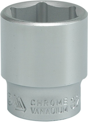 YATO YT-1312 3/4 inch Drive Socket with Chrome finish with 32mm size application in industry, car service stations and workshops for High Loads Socket Set(Pack of 1)