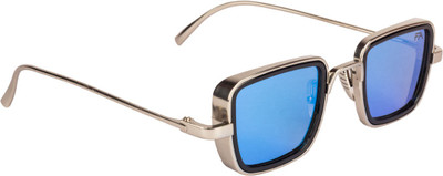 Farenheit Rectangular Sunglasses(Blue)
