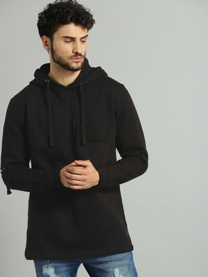 Roadster Full Sleeve Solid Men Sweatshirt