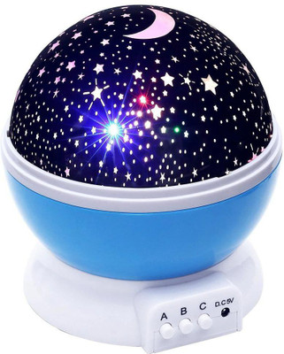 Tortoise zone Star Master Plastic Starry Sky Projector Night Lamp(12 cm, Multicolor)