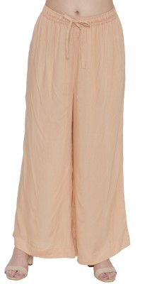 nit naya creation Flared Women Beige Trousers