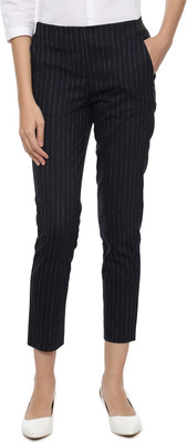 Van Heusen Regular Fit Women Blue Trousers