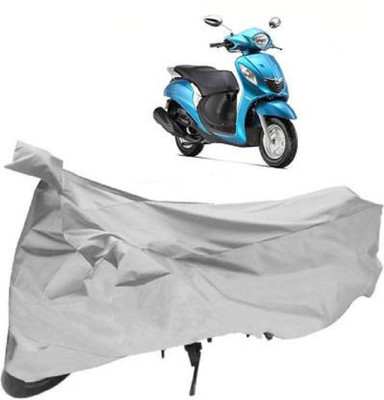 AutoRash Two Wheeler Cover for Universal For Bike(Silver)