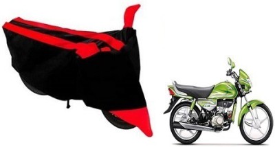 Frap Two Wheeler Cover for Hero(HF Deluxe, Red, Blue)