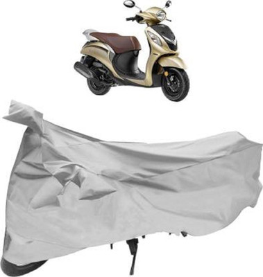 AutoRash Two Wheeler Cover for Universal For Bike(Silver)