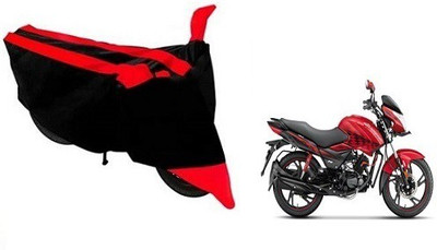 Frap Two Wheeler Cover for Hero(Glamour FI, Red, Blue)