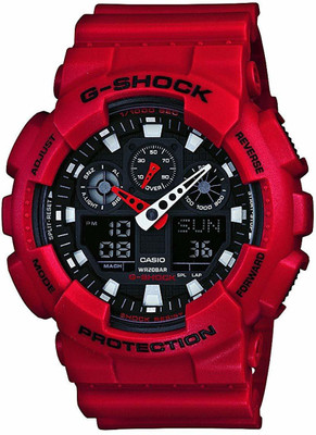 9% OFF on CASIO GA-100B-4ADR G-Shock ( GA-100B-4ADR ) Analog-Digital Watch  - For Men