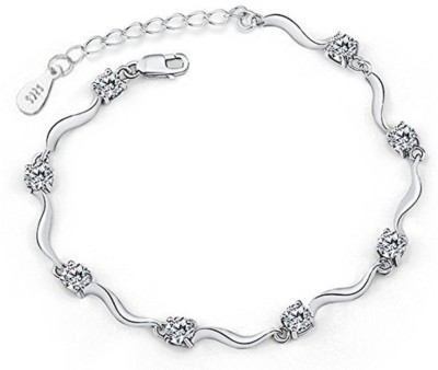 Divastri Alloy Silver Bracelet