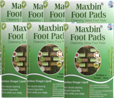 MAXBIN Cleansing Toxins Remover Detox Foot Pad Patches Free Size(450 g)