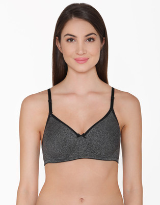 Clovia Women T-Shirt Lightly Padded Bra(Grey)