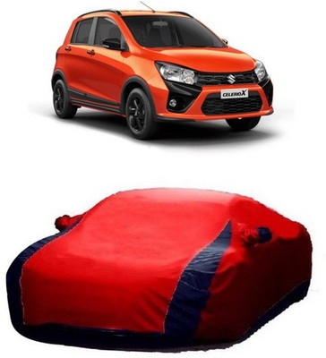 XG BRAND Car Cover For Maruti Suzuki Celerio (With Mirror Pockets)(Red)