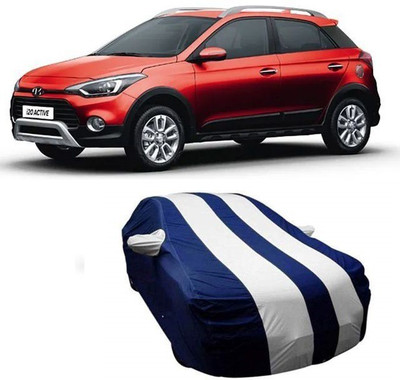 SA GROUP Car Cover For Hyundai i20 Active (With Mirror Pockets)(Multicolor)