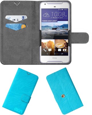 ACM Flip Cover for Htc Desire 628(Blue, Cases with Holder, Pack of: 1)