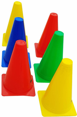 PERICO Cone Marker Pack of 6(Multicolor)