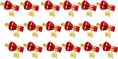 GROWNIX Red Rod Rail Bracket Metal(Pack of 18)
