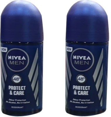 NIVEA MEN PROTECT & CARE (PACK OF 2) Deodorant Roll-on  -  For Men(100 ml, Pack of 2)