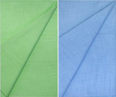 KUNDAN SULZ GWALIOR Cotton Blend Self Design Shirt Fabric