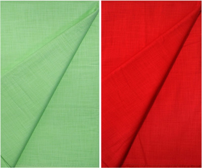 KUNDAN SULZ GWALIOR Cotton Blend Self Design Shirt Fabric