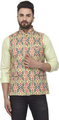 ABH Lifestyle Sleeveless Printed Men Jacket
