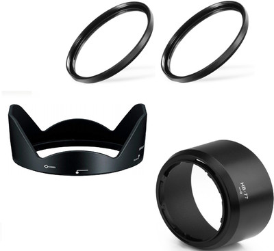 FND COMBO HOOD FILTER D3500 D3400 D3600  Lens Hood(55 mm, Black)