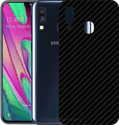 CASE CREATION Samsung Galaxy A30 Mobile Skin(Black)