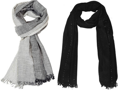 Aimee Striped Pure Cotton Men Stole