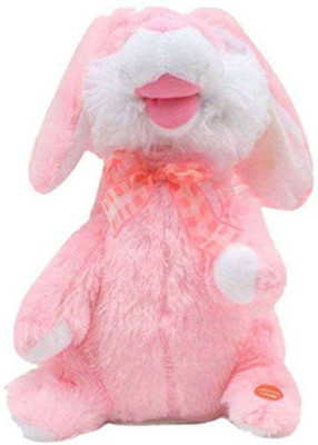 AV INT Pink Dancing and Singing Rabbit(Multicolor)
