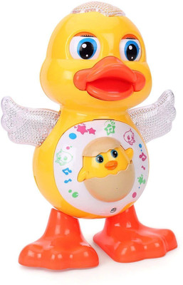 GoodsNet Dancing Duck with Music, Flashing Lights and Real Dancing Action(Yellow)