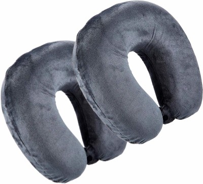 DRIZE Supercomfy Travel Neck Pillow Unisex U-Shaped Neck Pillow(Grey)