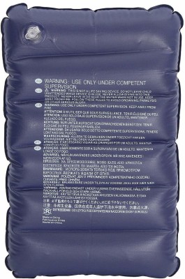Pragati Hub Air Solid Travel Pillow Pack of 1(Blue)