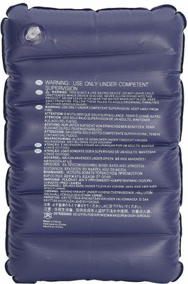 ANTIK Air Solid Travel Pillow Pack of 1(Blue)