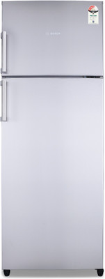 Bosch 262 L Frost Free Double Door 3 Star Refrigerator(Stainless Steel, KDN30VS30I)