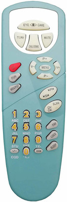 LipiWorld Eye-Care CRT TV Compatible for Sansui CRT TV Remote Controller(Light Green)