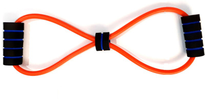 EMERET Toning & Resistance 8 Shaped Tube Muscle Expander Rope Workout Pulling Exerciser Resistance Tube(Multicolor)