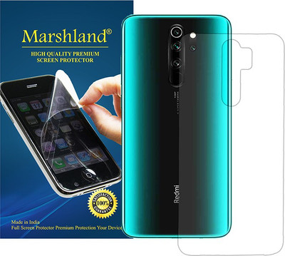 MARSHLAND Back Screen Guard for Xiaomi Redmi Note 8 ProTpu(Pack of 1)