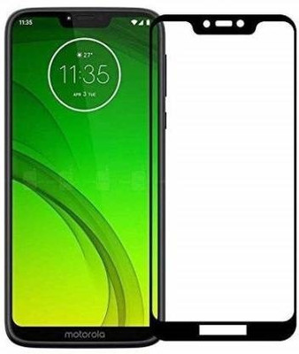 DSCASE Edge To Edge Tempered Glass for MOTO G7 POWER(Pack of 1)