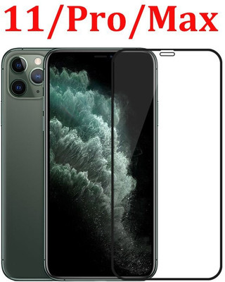 Brown Bee Edge To Edge Tempered Glass for Apple I phone 11, Apple I phone 11 PRO, Apple I phone 11 MAX(Pack of 1)