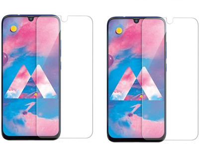 ISAAK Tempered Glass Guard for Samsung Galaxy M30(Pack of 2)